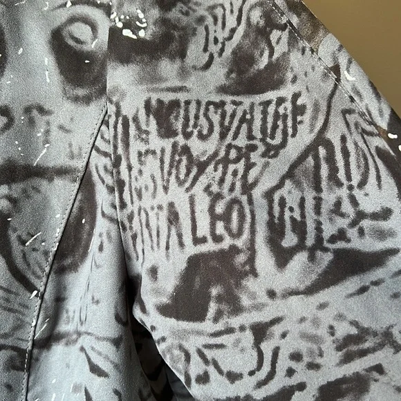 Orly Grey with Black Pattern Spring/Fall Jacket - Picture 3 of 11